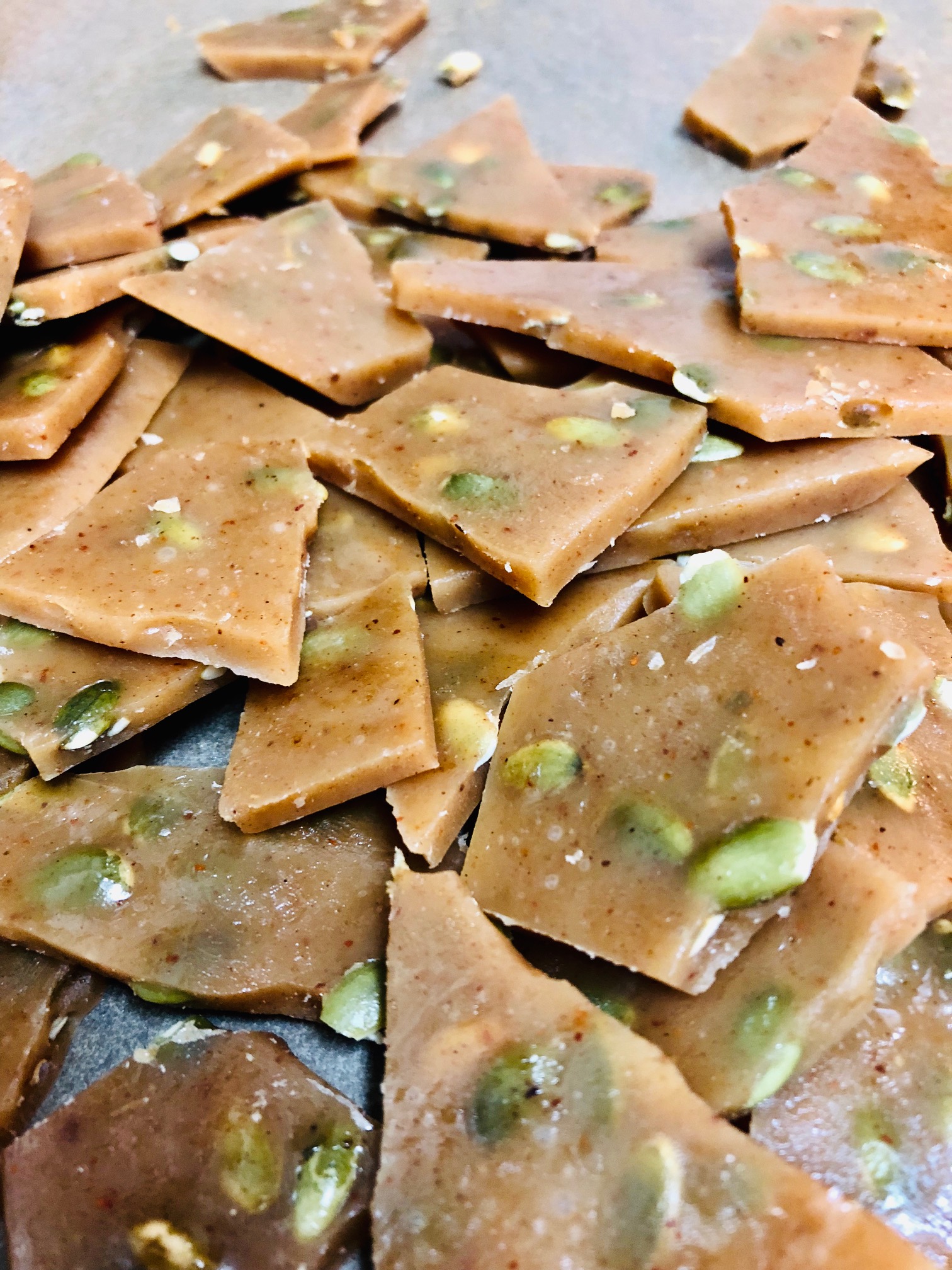 Spicy Pepita Toffee