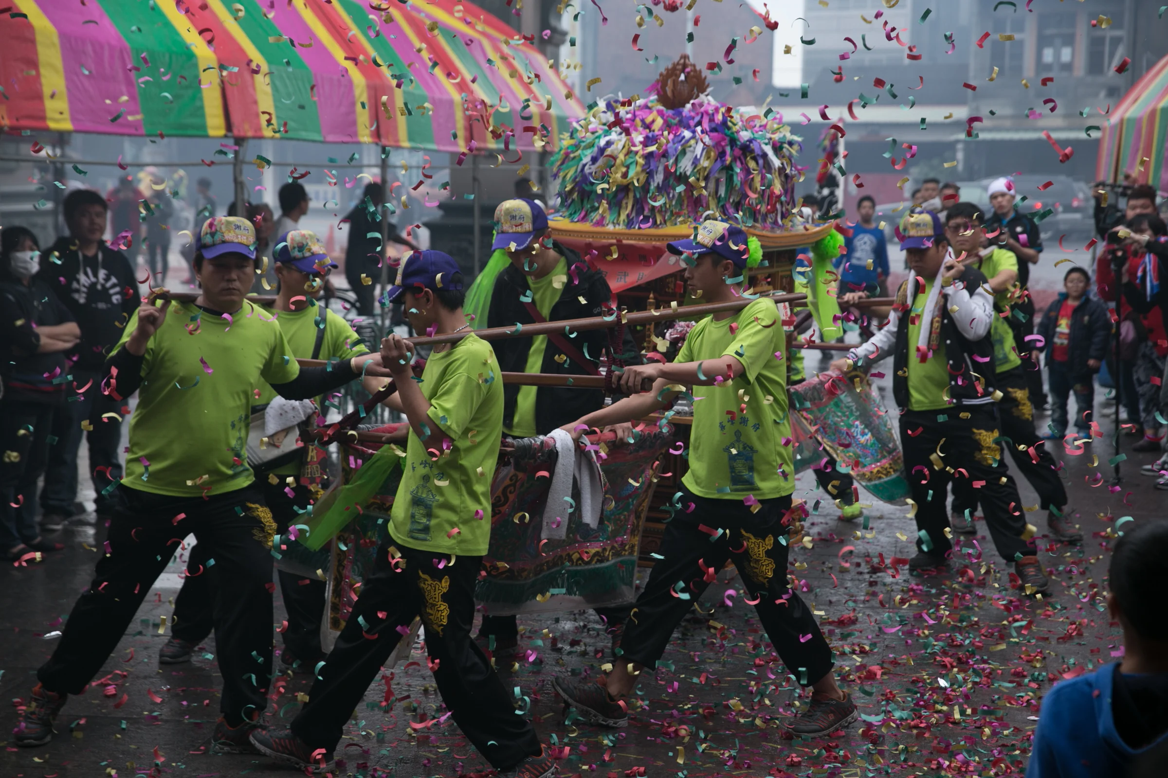 大無限武財神北港謁祖。赴會武德南巡會香