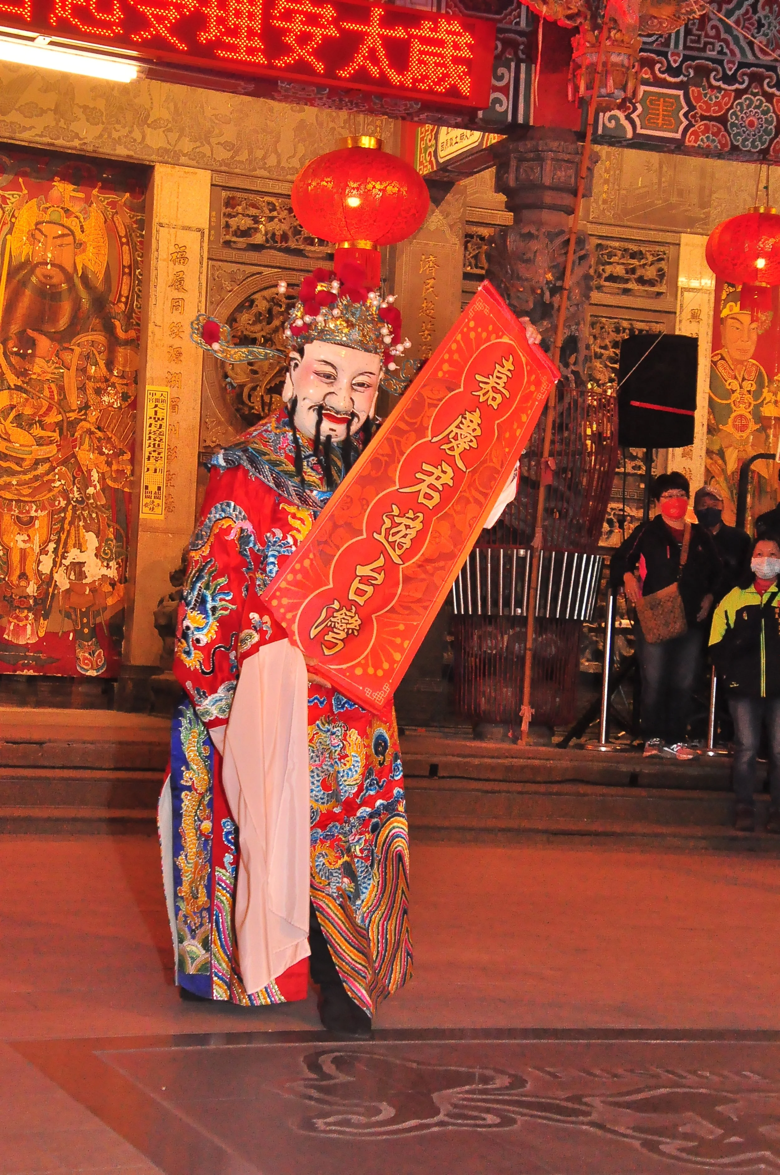 20220131嘉慶君遊臺灣-西螺福興宮太平媽除夕萬人開廟門活動參拜宣傳_廟埕廣場1.JPG