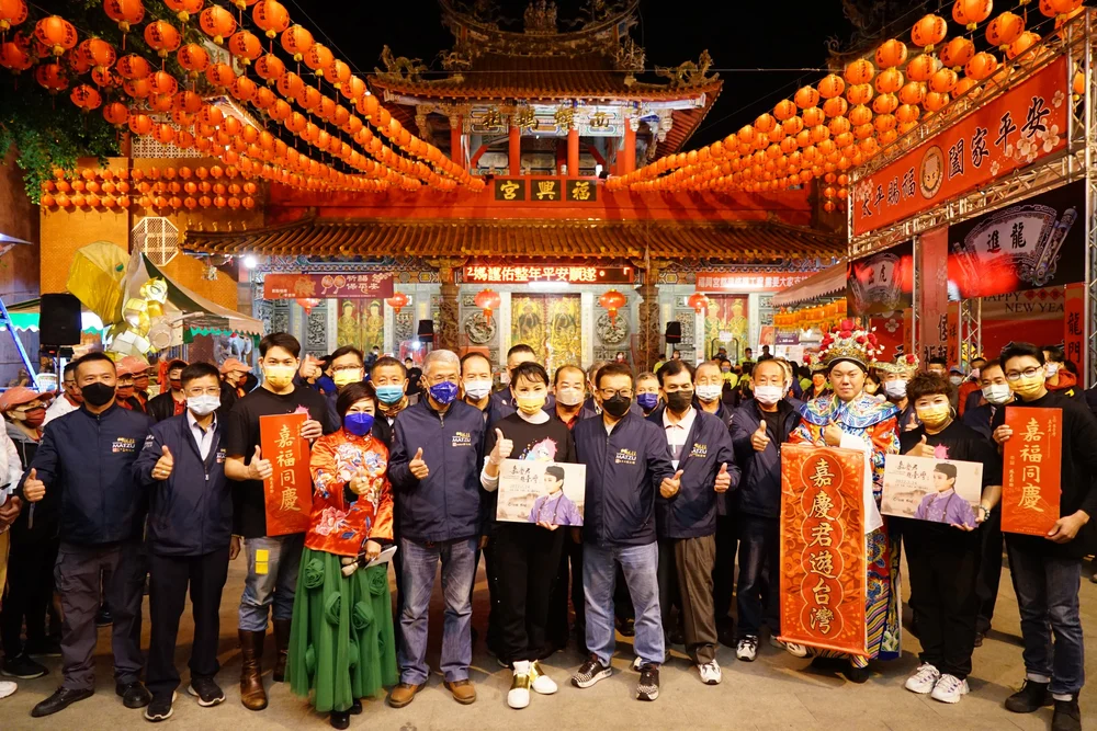 20220131嘉慶君遊臺灣-西螺福興宮太平媽除夕萬人開廟門活動參拜宣傳_廟埕廣場55.JPG