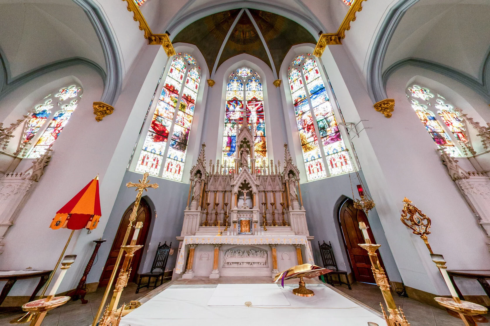 Basilica of the Immaculate Conception Interior Stills in Jacksonville