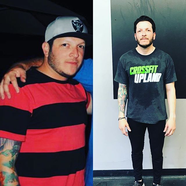 Hard work pays off. Randy standing tall after just finishing an awesome WOD. Let’s all give him a 👍🏼 for the work he’s put in. #glowup #crossfitupland #fitness #uplandfitbody