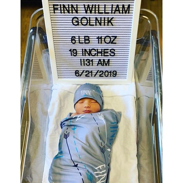 -
Baby Finn is here! Warmest congratulations to Elitt and Amber on the birth of your sweet baby boy. Welcome to the #crossfituplandfamily 💙