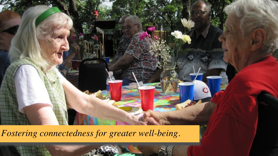 Friendships hold intrinsic value in all of our lives. With this opportunity we were determined to find a strategy to make it easily accessible to the elderly in Longfellow.