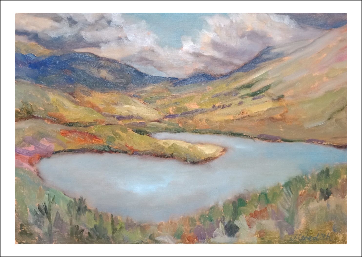 54. Lake Rotoiti from the Base of Mt. Robert