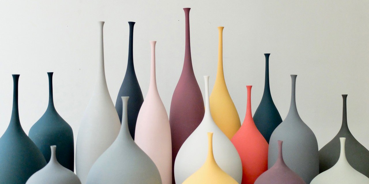 Form, simplicity &amp; colour. The more you collect the better they look!