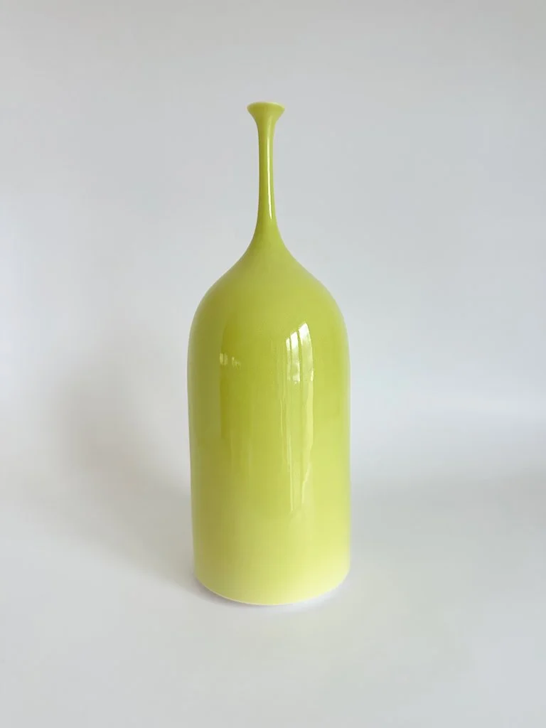 small bottle shiny chartreuse