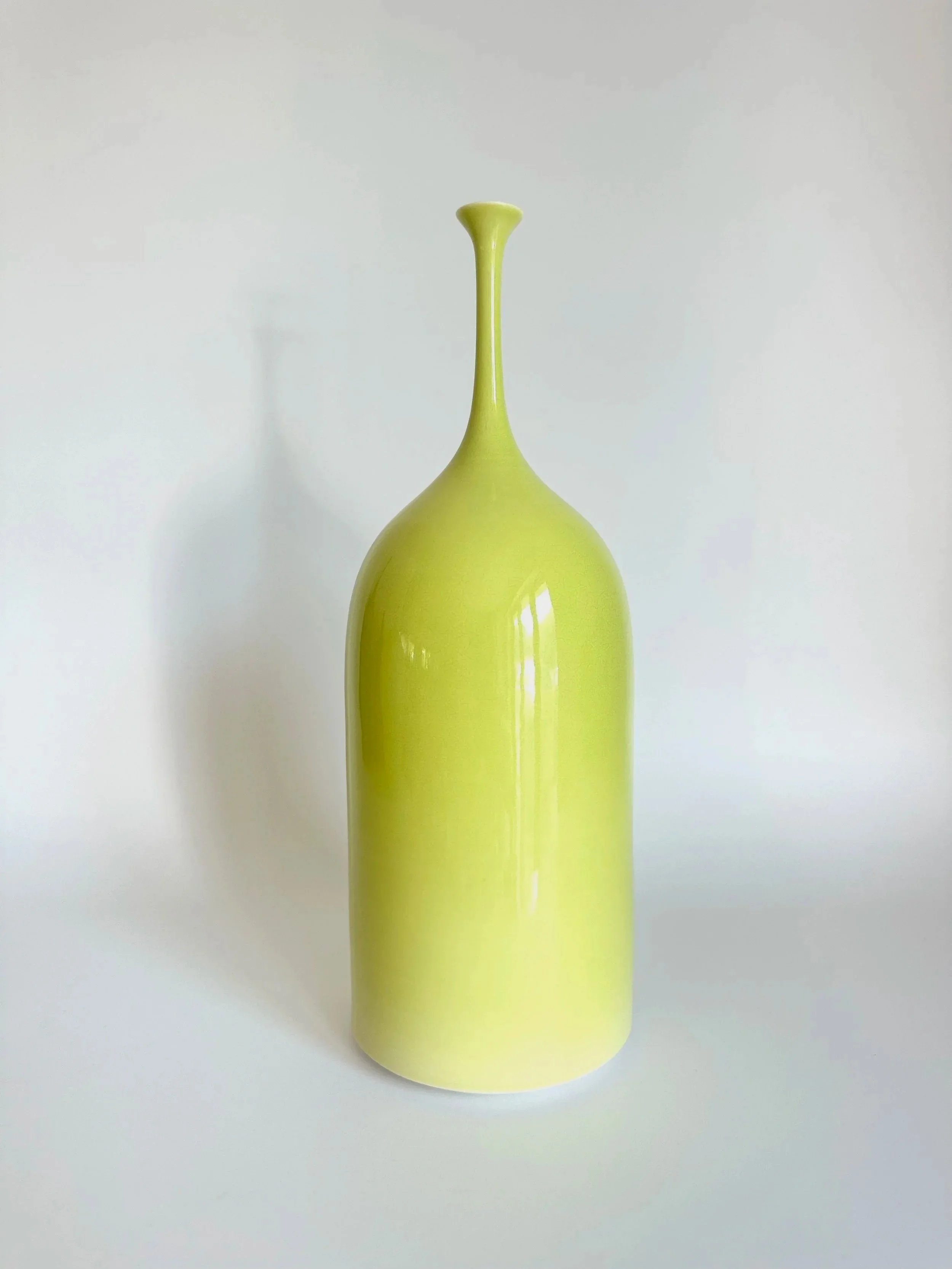 small bottle shiny chartreuse