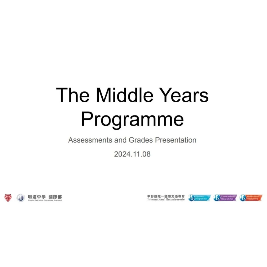 MYP Grading Workshop - Recording with Subtitles