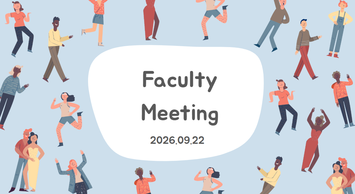 20260922 faculty meeting