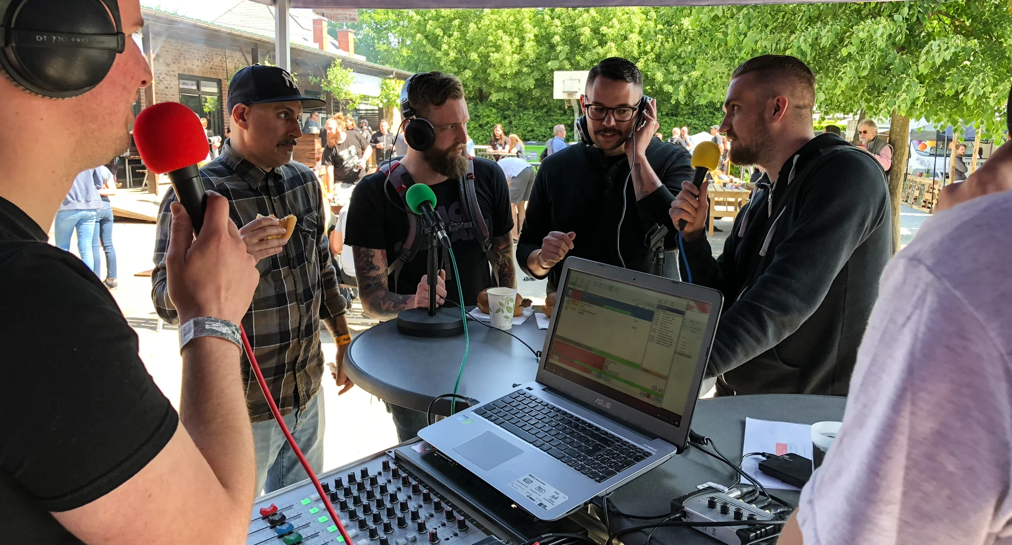 New Musical Horizons interview at dunk!festival 2018