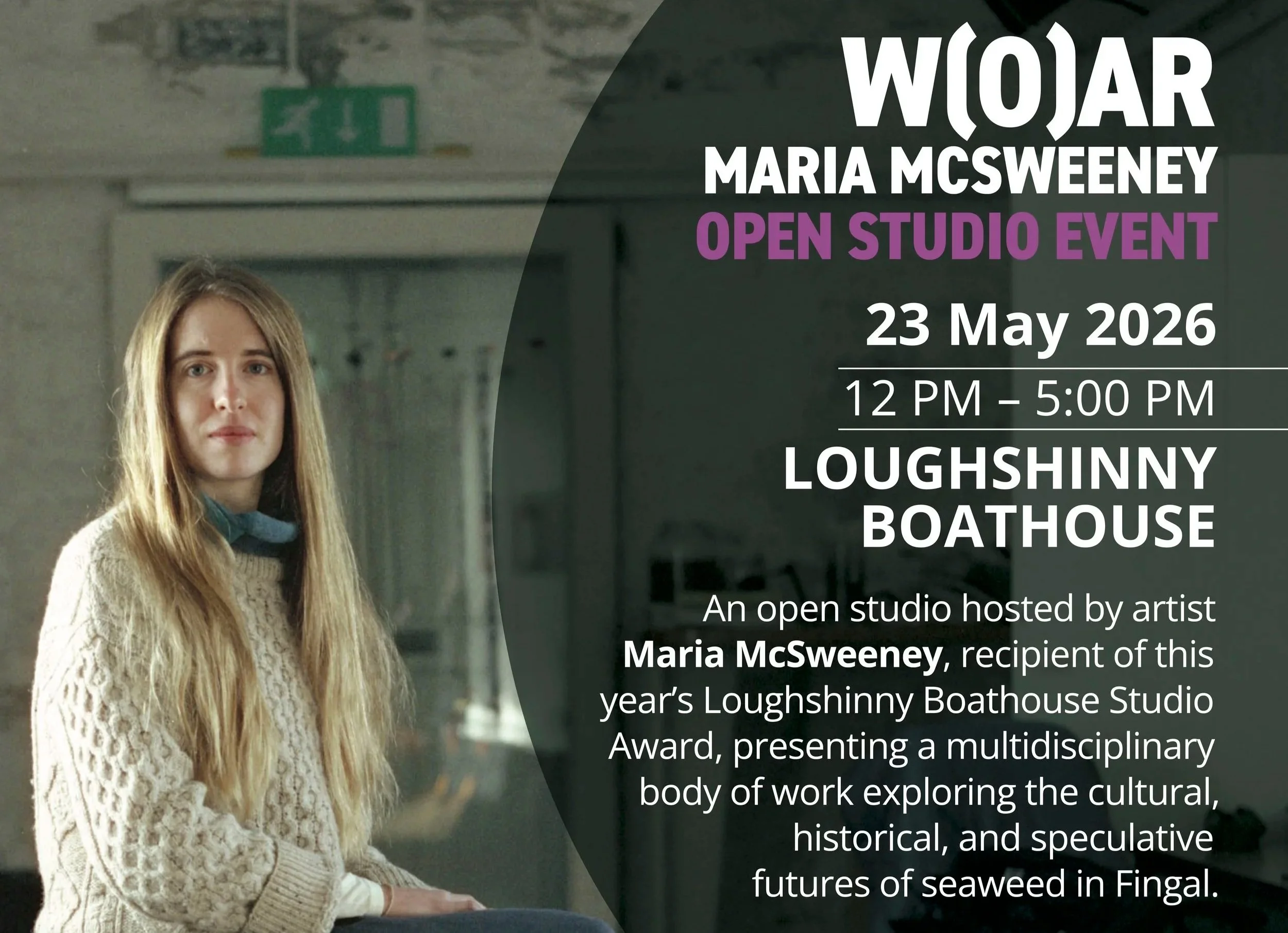 W(o)ar Open Studio Event for National Biodiversity Week 