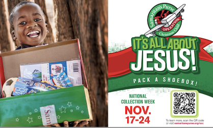 Operation Christmas Child Shoe Boxes Outreach