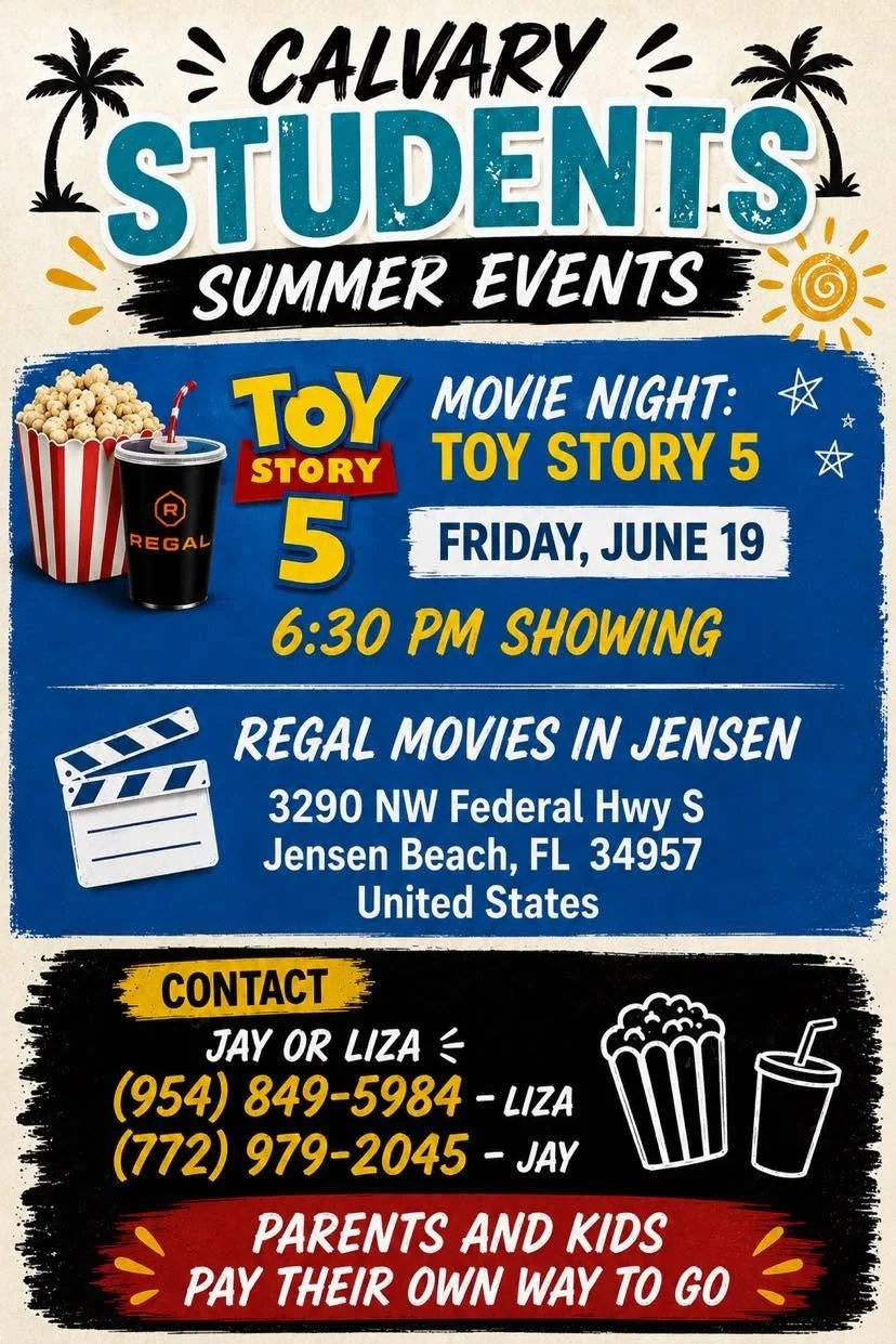 TOY STORY MOVIE NIGHT FOR FAMILIES (TEENS &amp; CHILDREN)