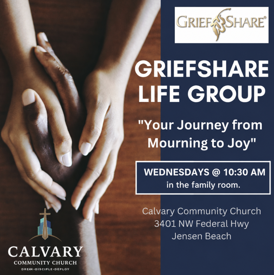 GRIEF SHARE GROUP -  WED MORNINGS