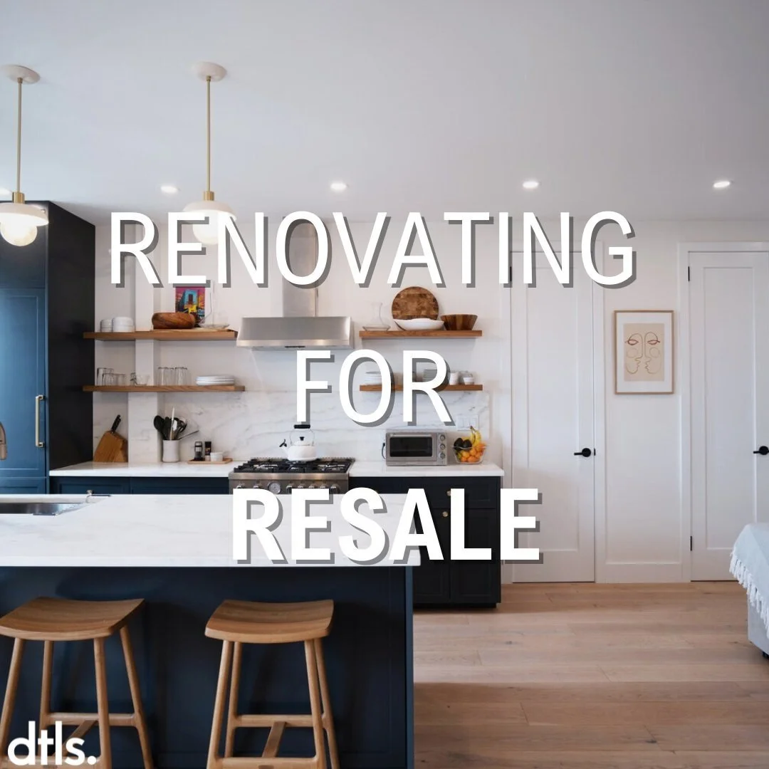 Renovating for Resale