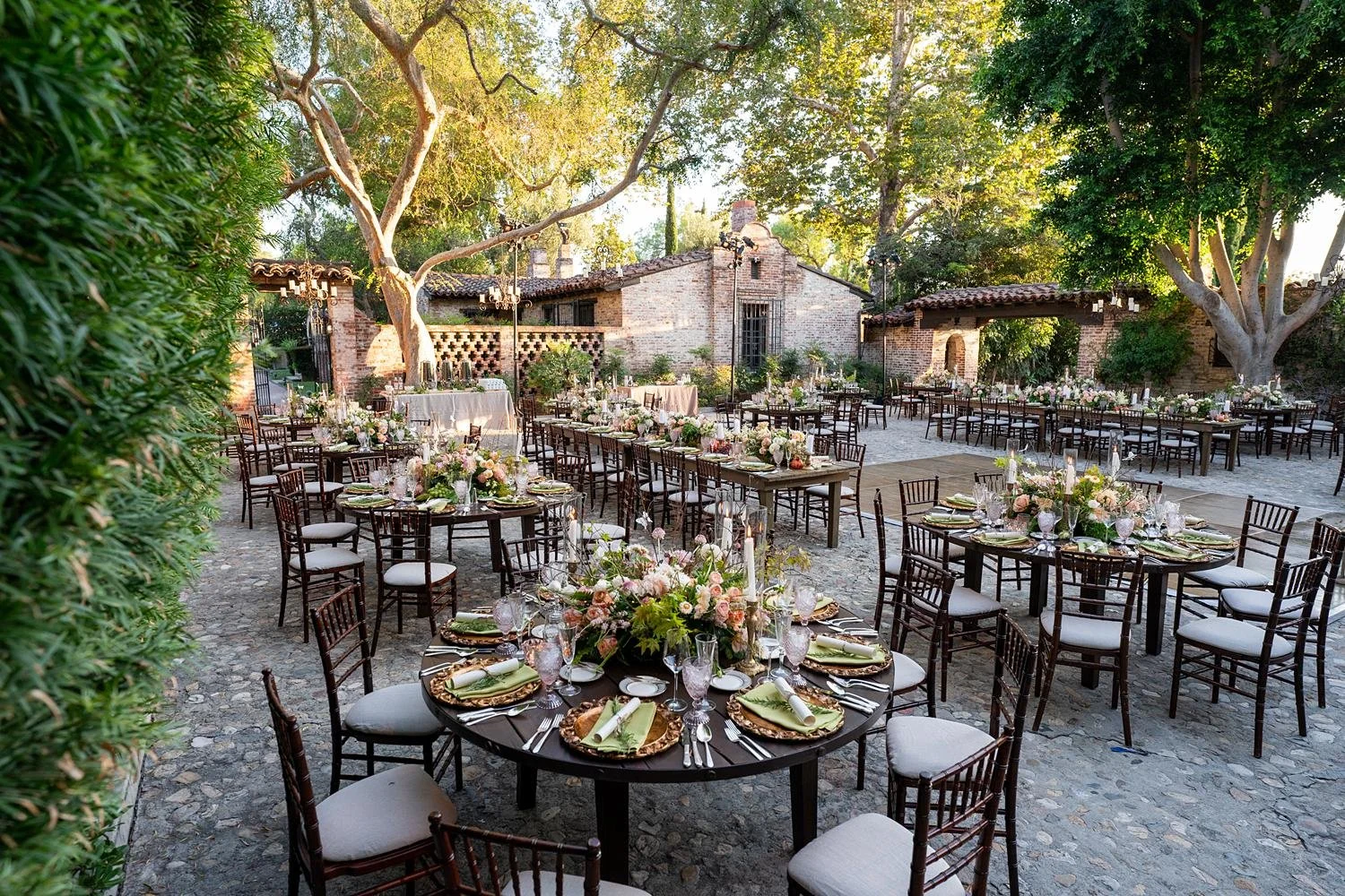 Woodland fairy-themed wedding reception at Sitting Bull with florals and décor at Hummingbird Nest Ranch