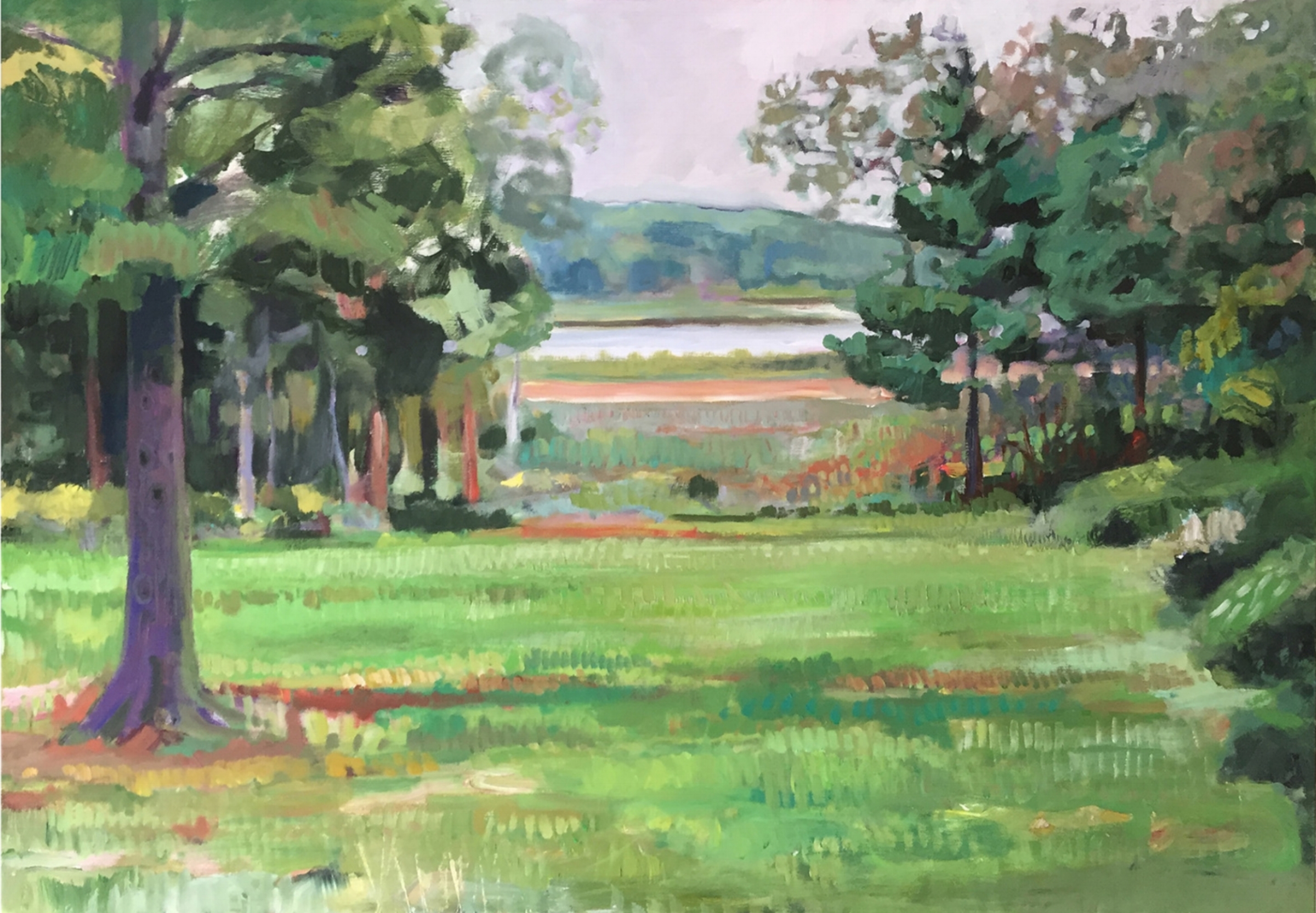 West Branch Back Yard, 2018 - In Private Collection