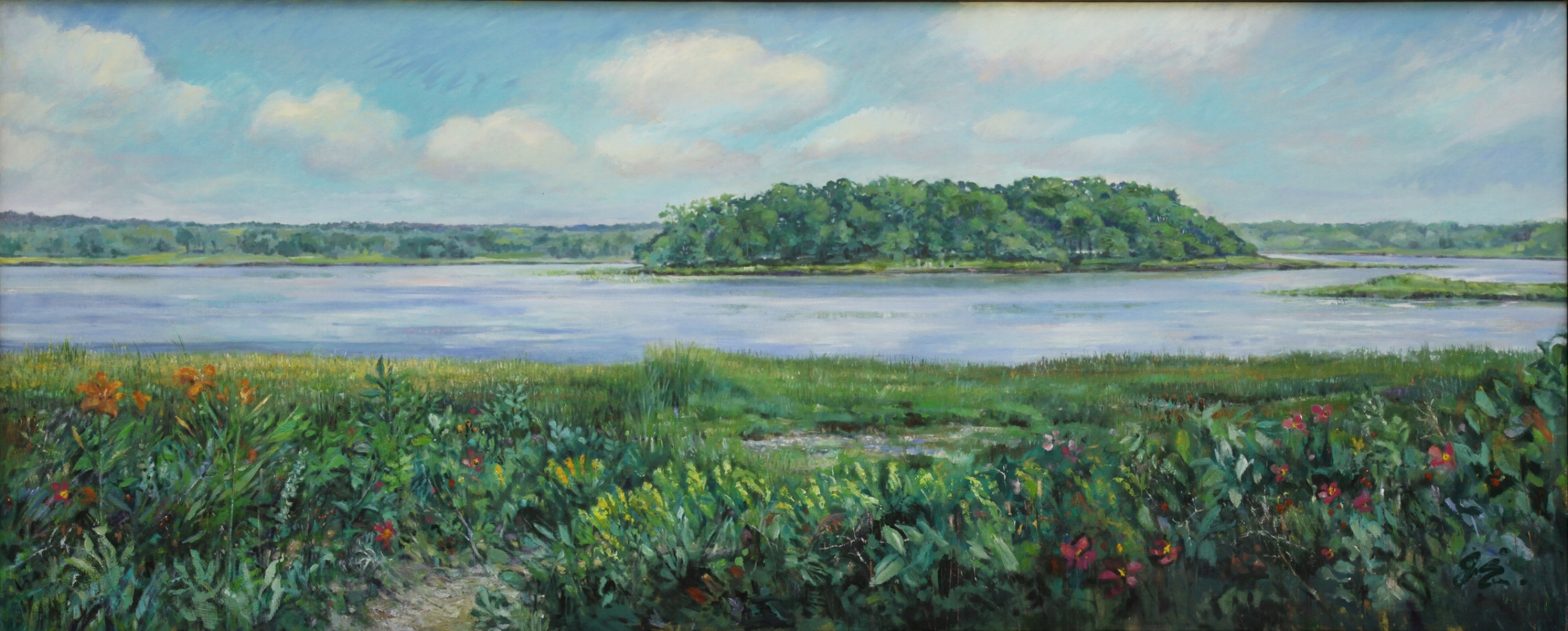 West Branch with View of Great Island, 2018 - SOLD