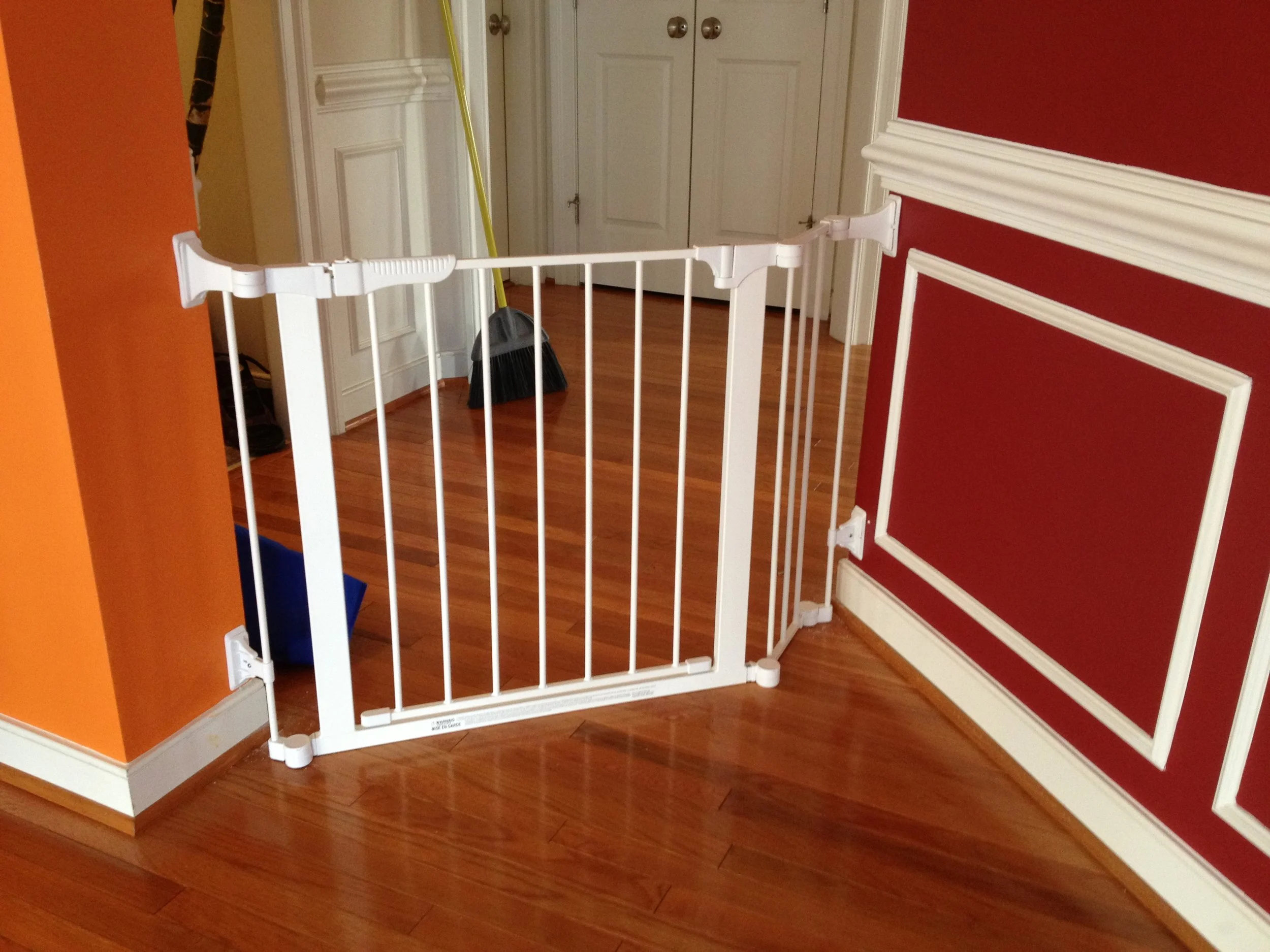 Gate for Angled Entranceway