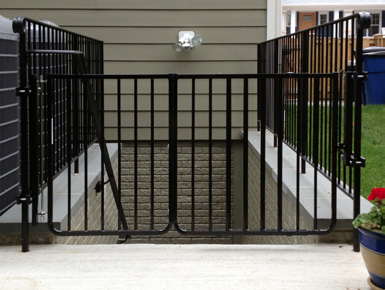 Gate for Walkout Basement
