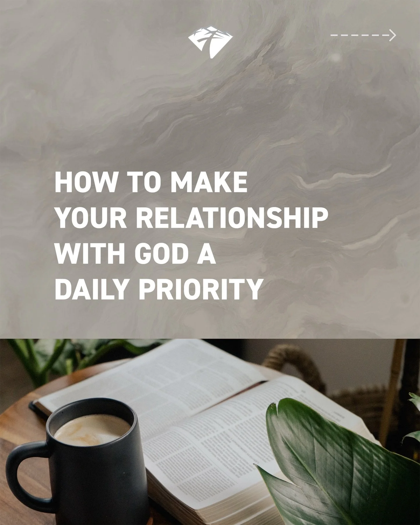 Here are some ways to prioritize your relationship with God, and not make Him an afterthought.