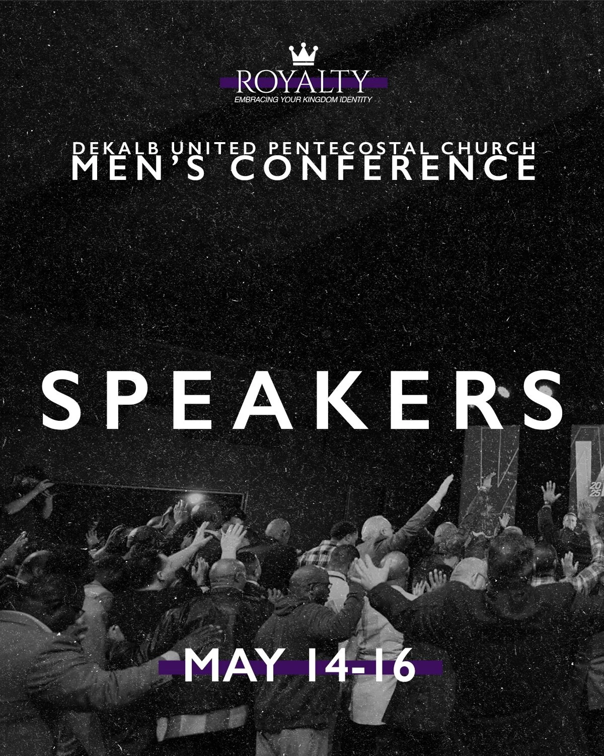 The lineup is set. 👑 

We are honored to welcome these anointed voices to our Men&rsquo;s Conference this year.

Mark your calendar for May 14&ndash;16 and come expecting strength, renewal, and a move of God.

This is more than a gathering. It&rsquo