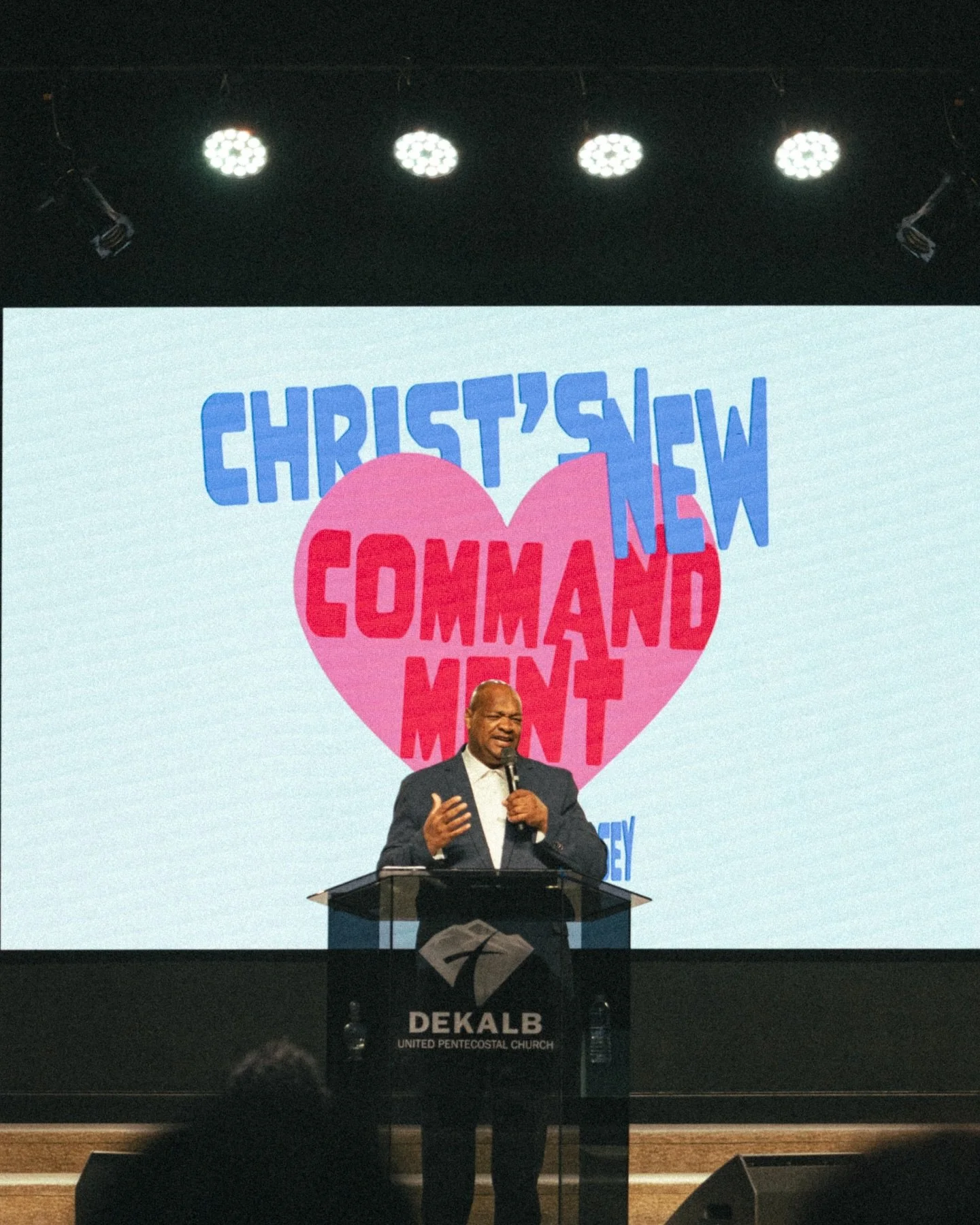 Tonight was a reminder that following Jesus is not just talk, it&rsquo;s love in action. 🩶

Strong Word. Strong presence. Strong finish to the day.