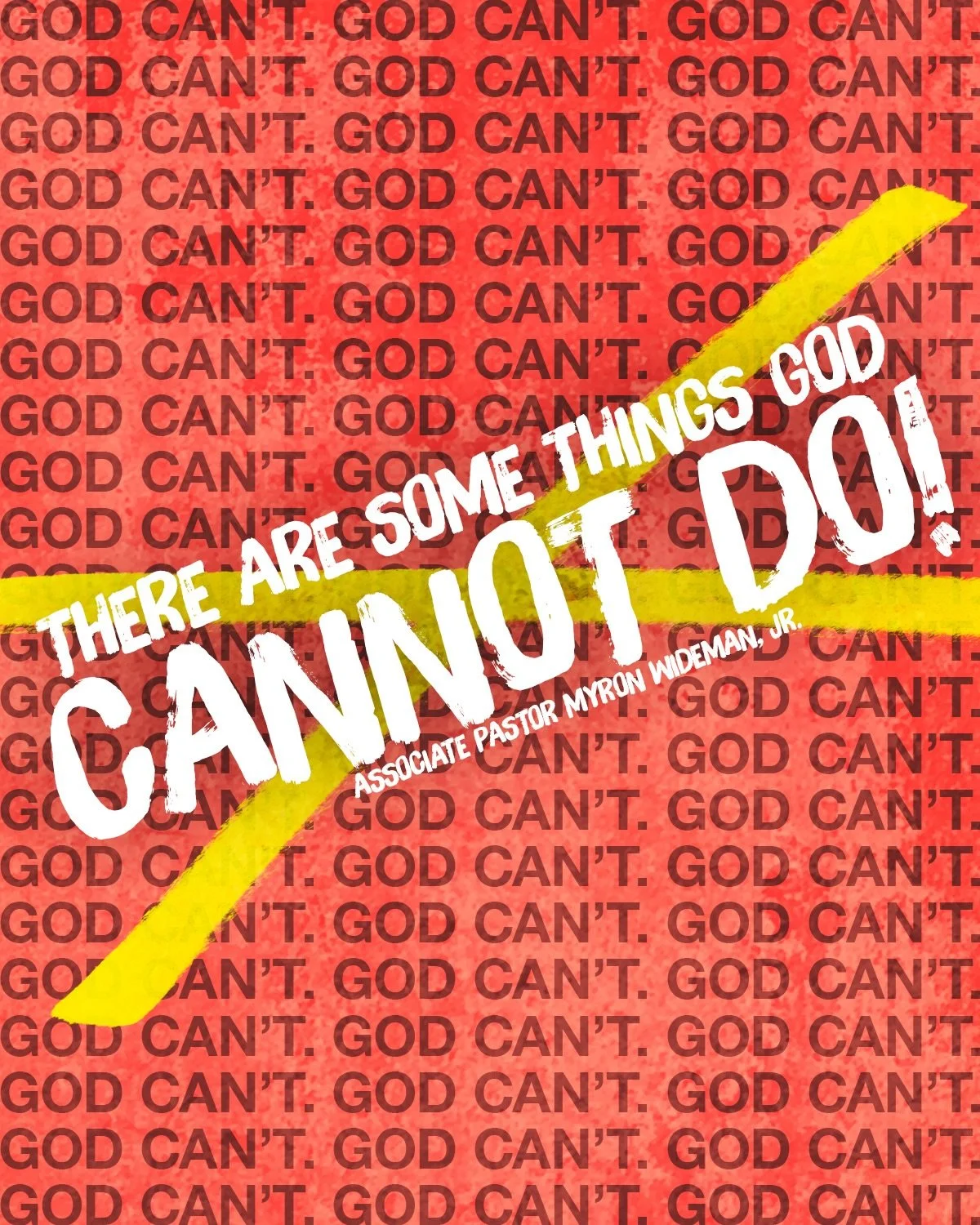 If you were wondering what God CANNOT do&hellip;here you go.

But honestly, you should&rsquo;ve been there. 🙌🏽

Sunday was one of those services you had to experience for yourself. 🔥