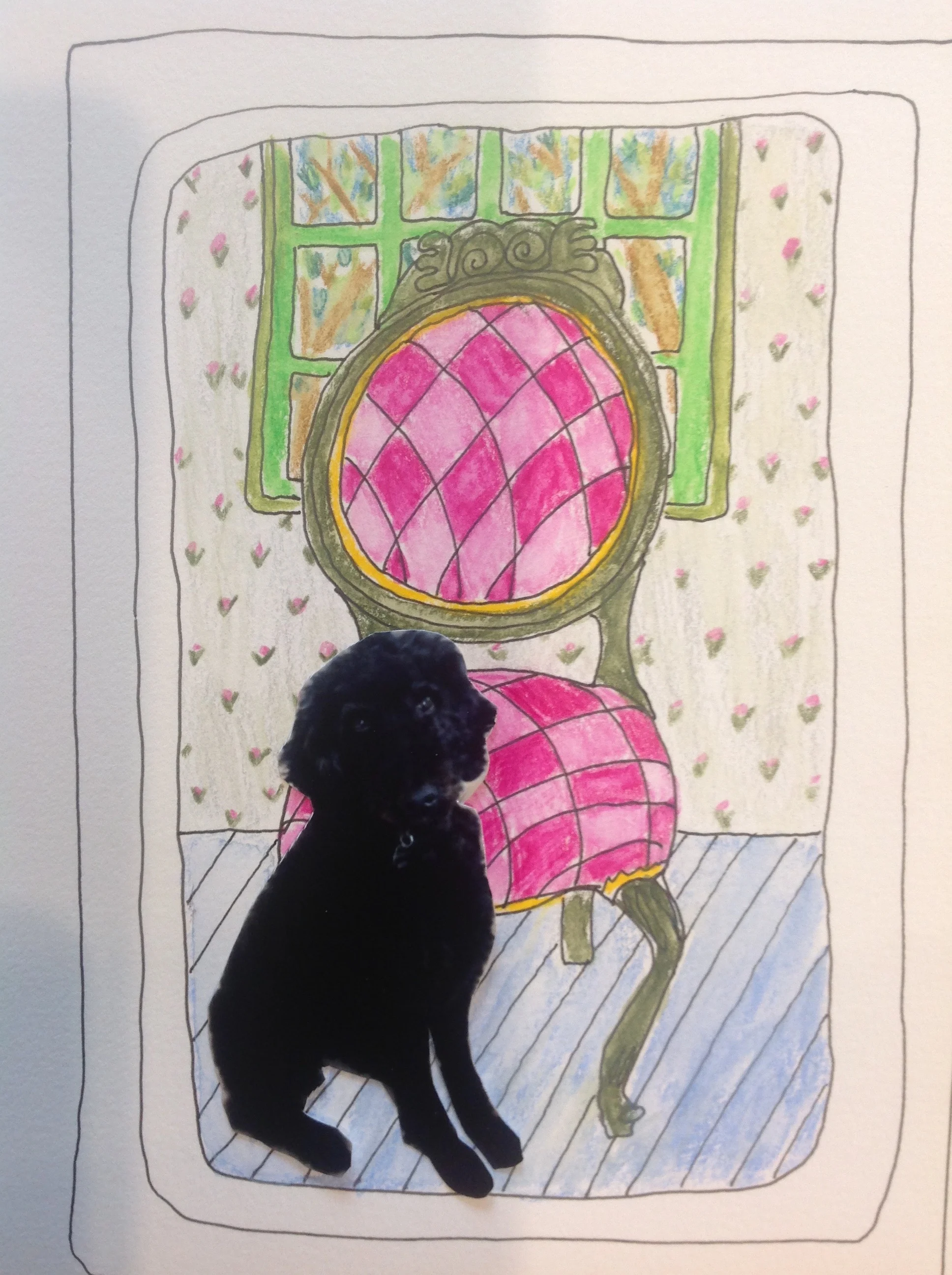 Charlie at his Chair