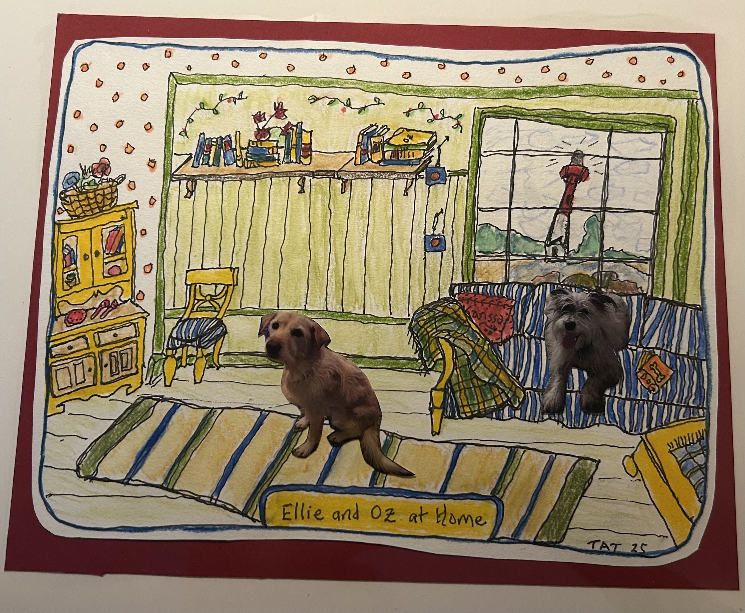 Ellie and Oz At Home