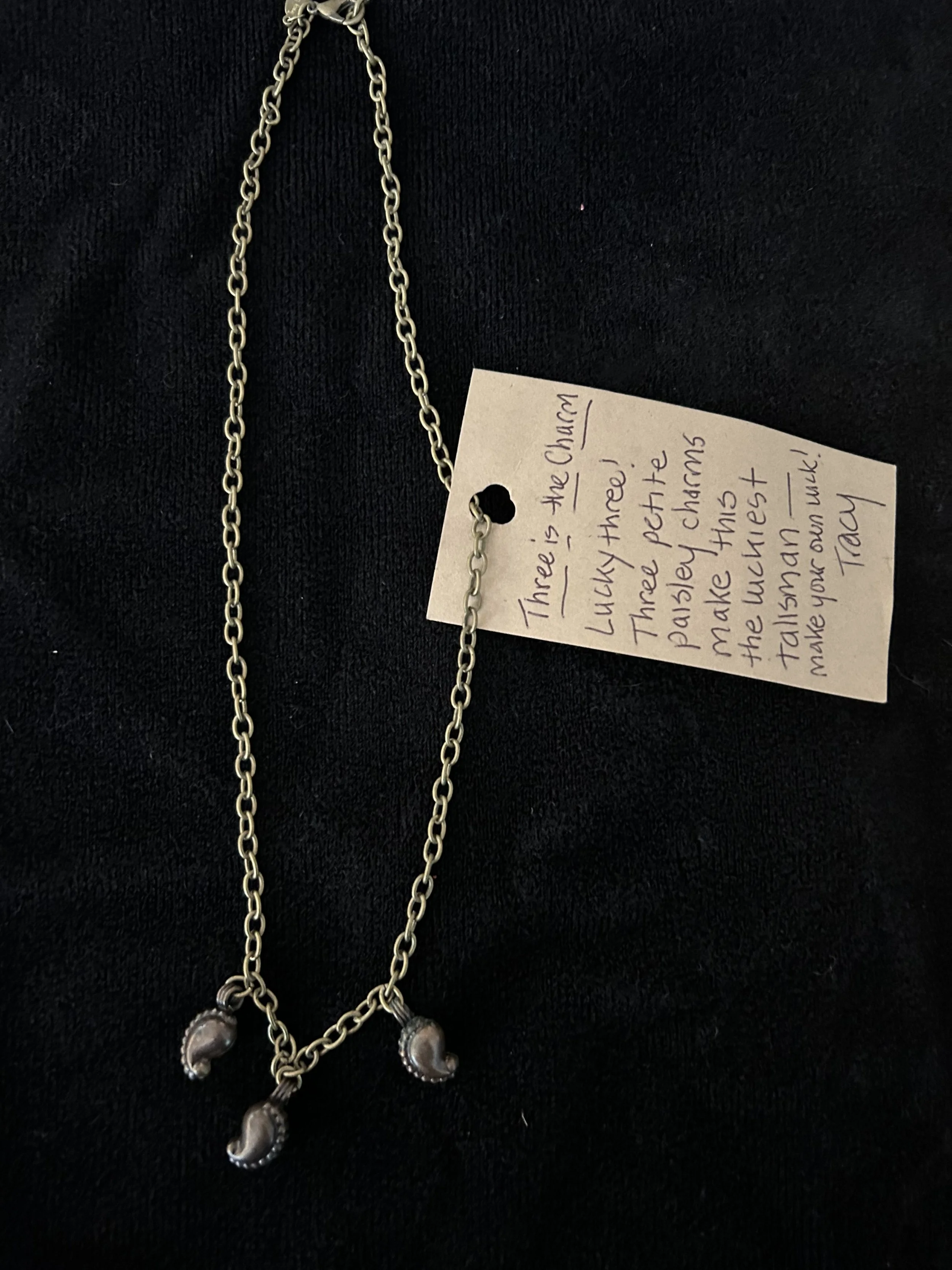 Three is the Charm $40