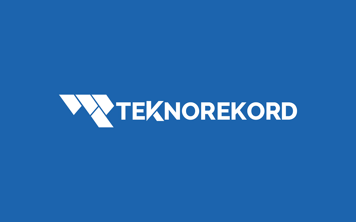 ↑ Fig.4 Marchio Prodotto. «La fusione tra il logo azienda Tekno e il brand prodotto Rekord genera il marchio Teknorekord .
