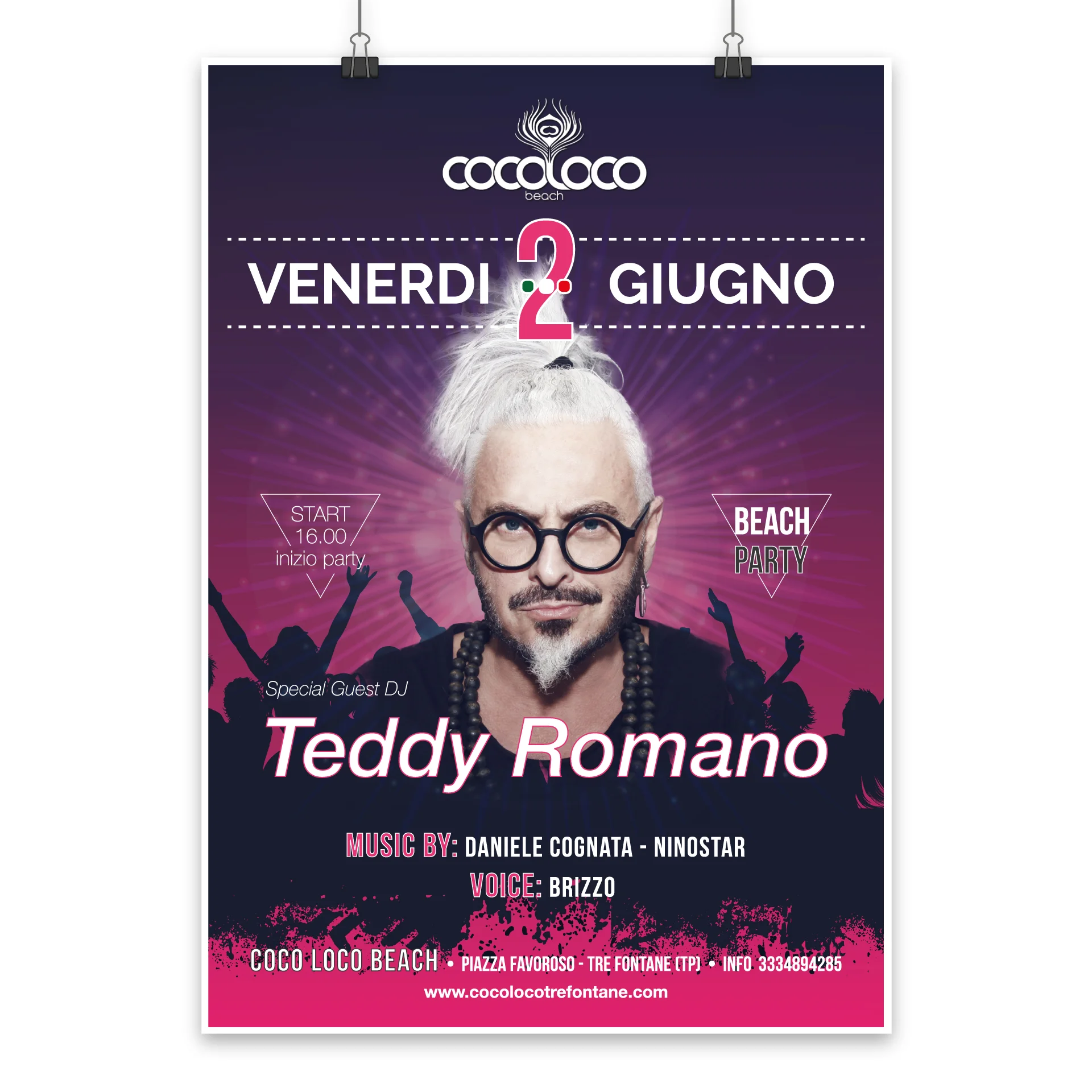 Poster Taddy Rmano