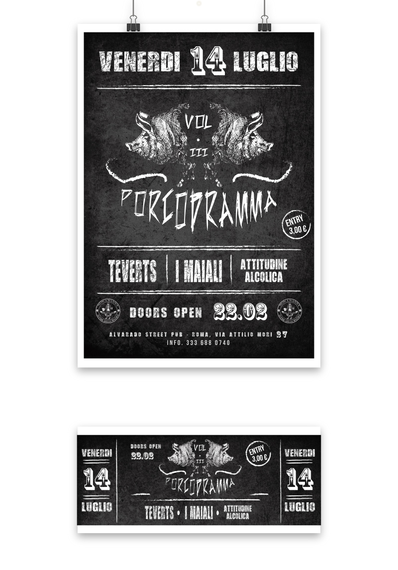 Poster - Porcodramma Vol.III