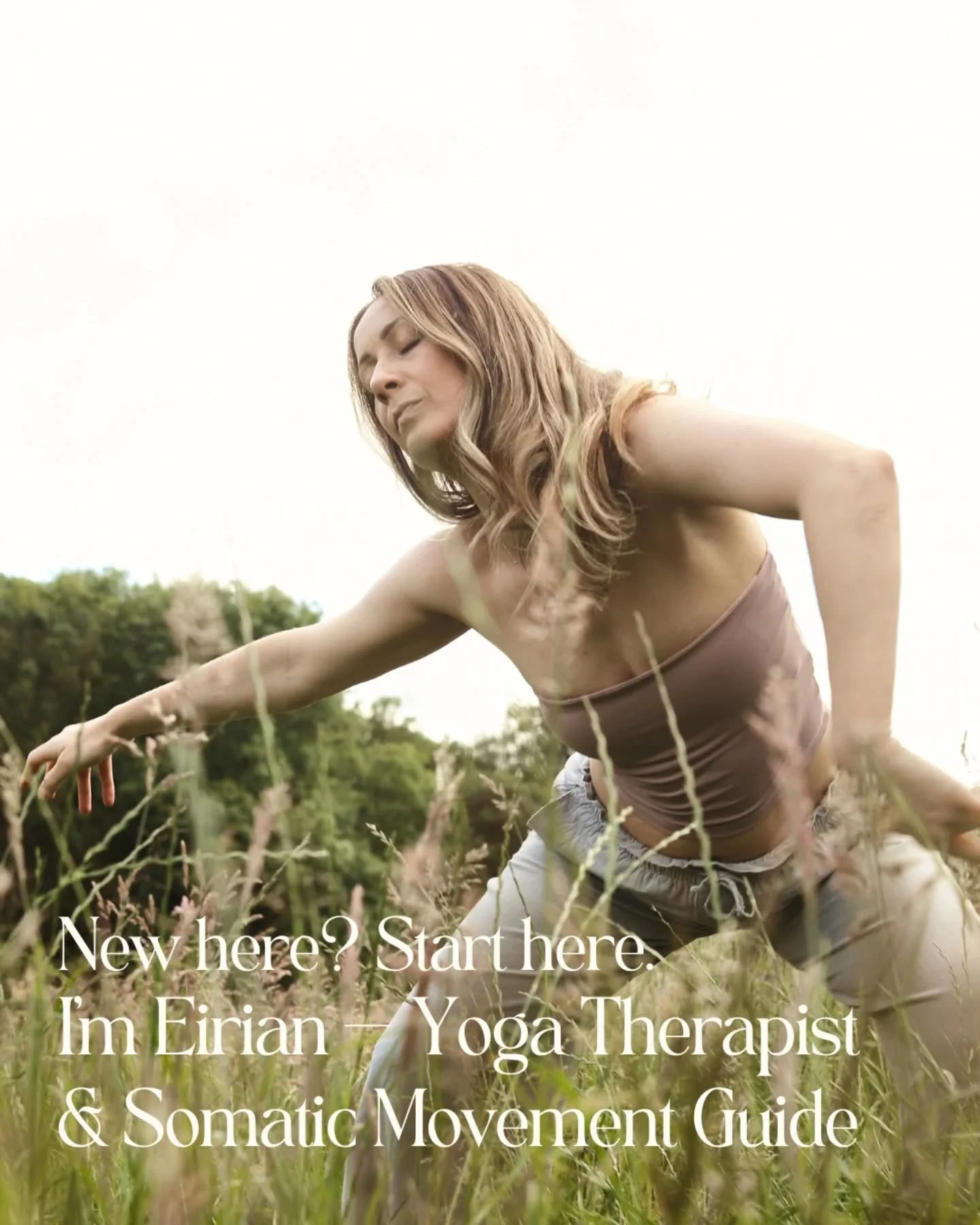 Hello to everyone new (especially after the BBC feature!) &mdash; I&rsquo;m Eirian, a Manchester-based Yoga Therapist blending somatic movement, rhythm + rest to help folk ease stress, sleep better and feel more like themselves again. 

Also: lifelon