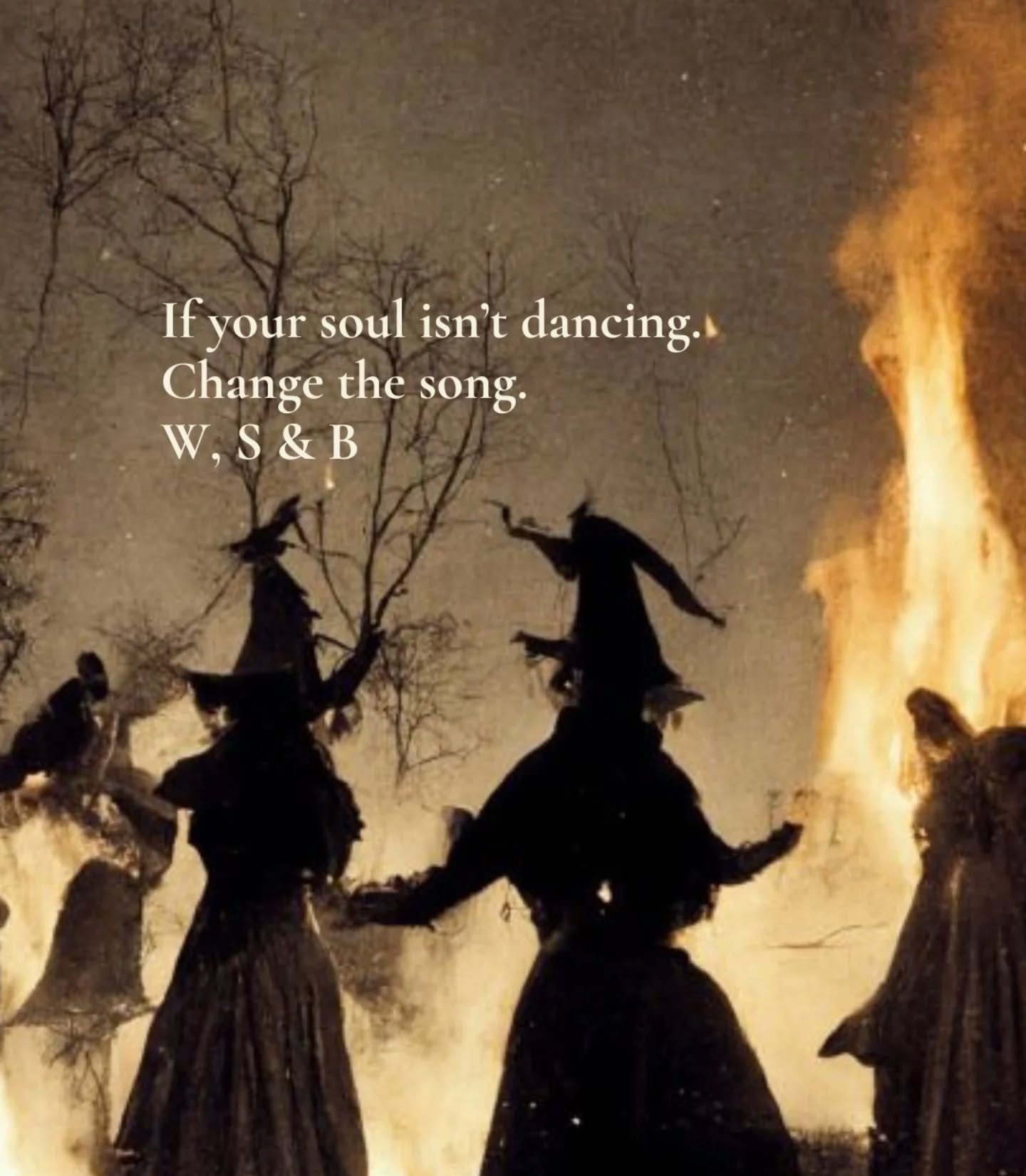 Happy Halloween Witches!

A little spooky mood board of memes &amp; musings

Gather your witches &amp; dance
MJ Thriller on repeat 
Witchy walks on the Moor 
Some animals are reincarnations of human souls ✨️
Black cat wisdom
Shadow reflections 

Have