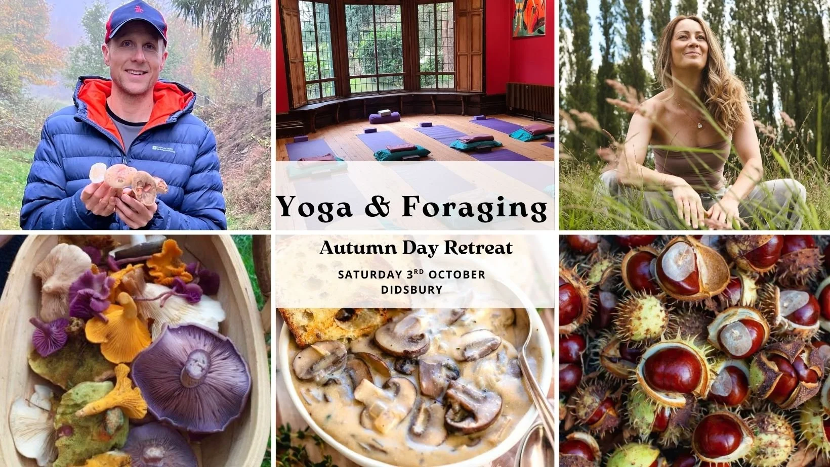 Yoga &amp; Foraging Autumn Day Retreat - Didsbury  