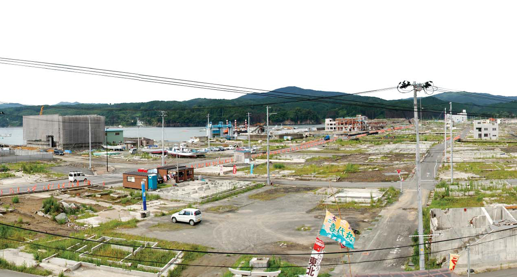  A picture of Shizugawa taken 15 months after the tsunami.    