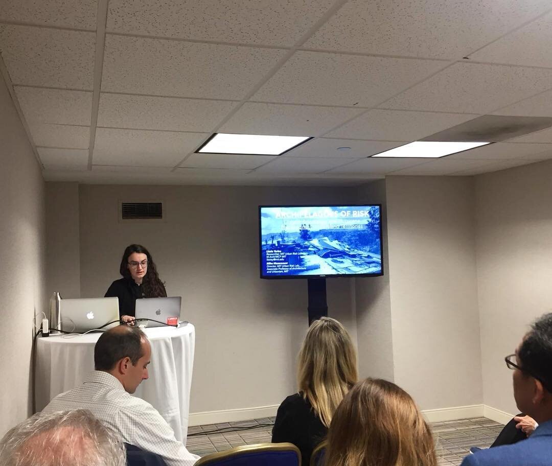 The Risk Lab&rsquo;s @lizzieyarina talking preparedness and adaptation in US island territories at #aag