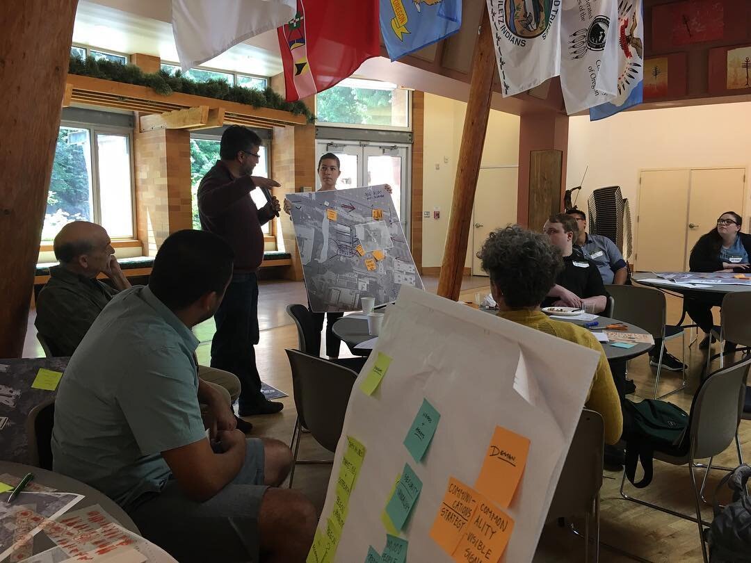 At this weekend's PREPHub design charrette at PSU, Portland residents contributed amazing energy and many ideas on disaster preparedness and public space design. Excited to be working with so many committed residents on this project!