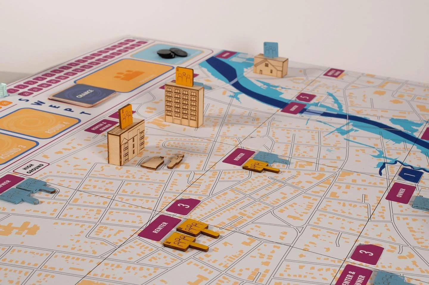 "SWEPT! Taking Recovery Housing by Storm"

Games are shown to be more effective in teaching disaster response, transforming the problem into an approachable, thought-provoking, and fun scenario without trivializing the disaster experience. 