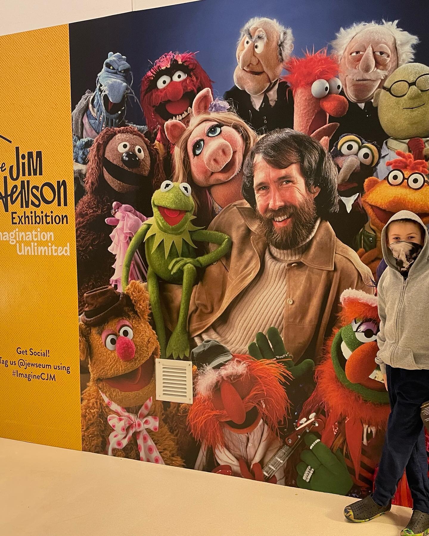 There are so many great museum exhibitions in the #sanfrancisco right now! Do not miss The Jim Henson Exhibition: Imagination Unlimited - we had the honor of producing and installing the large format murals! This one is great for kids and everyone yo