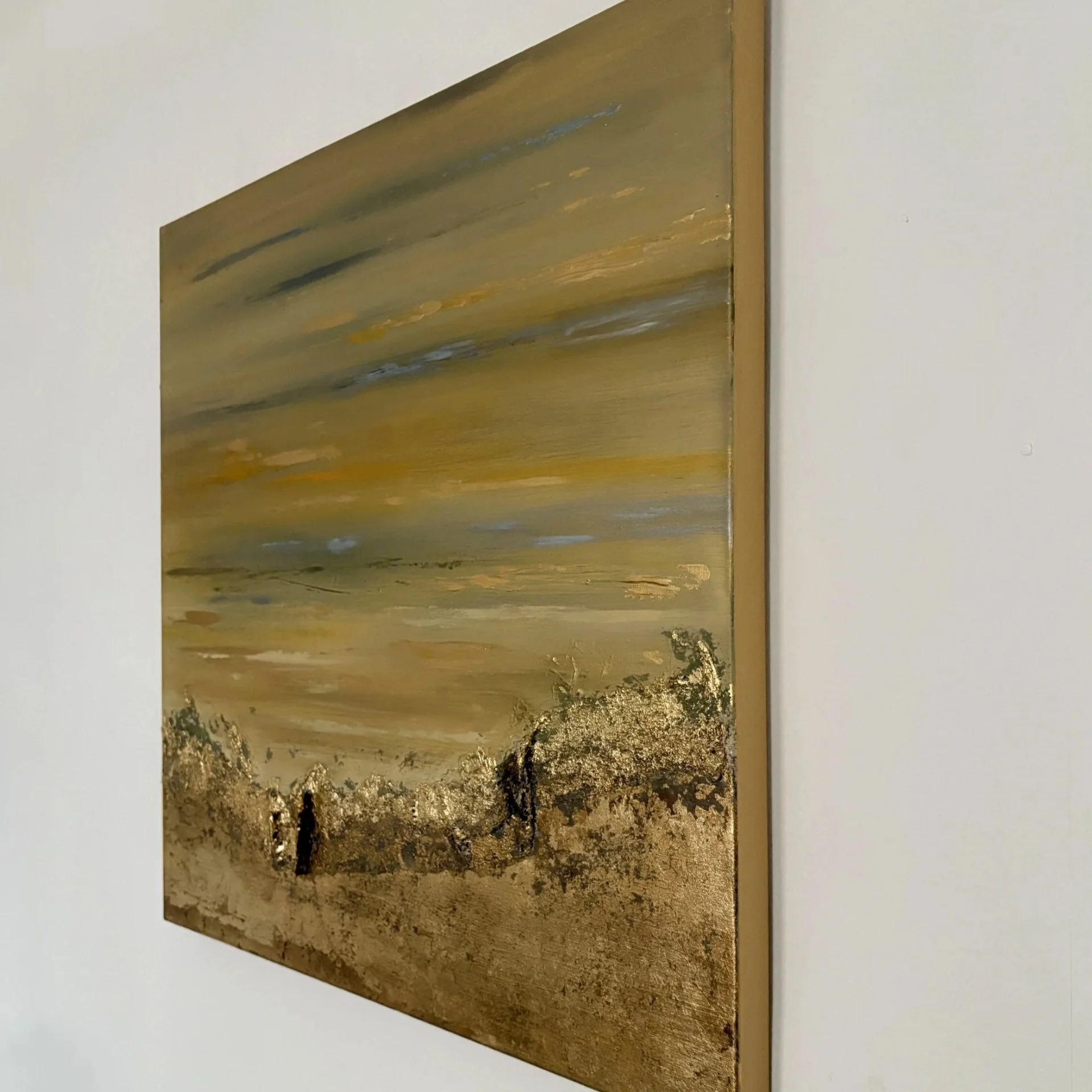 Thin Places #2 original abstract painting by Scottish contemporary artist Vicky Paul