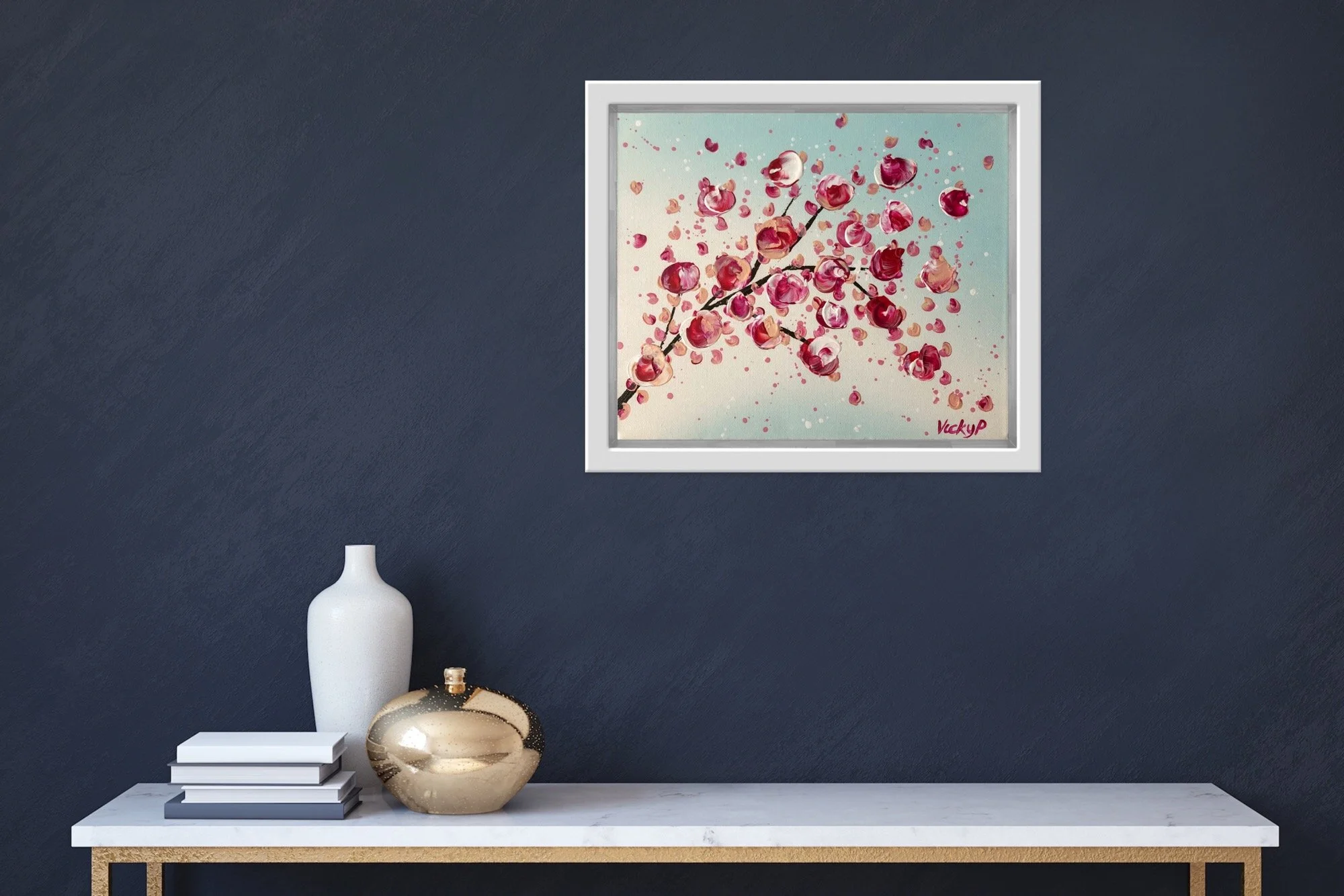 Blossom Branch (in room wall) by Vicky Paul.JPG