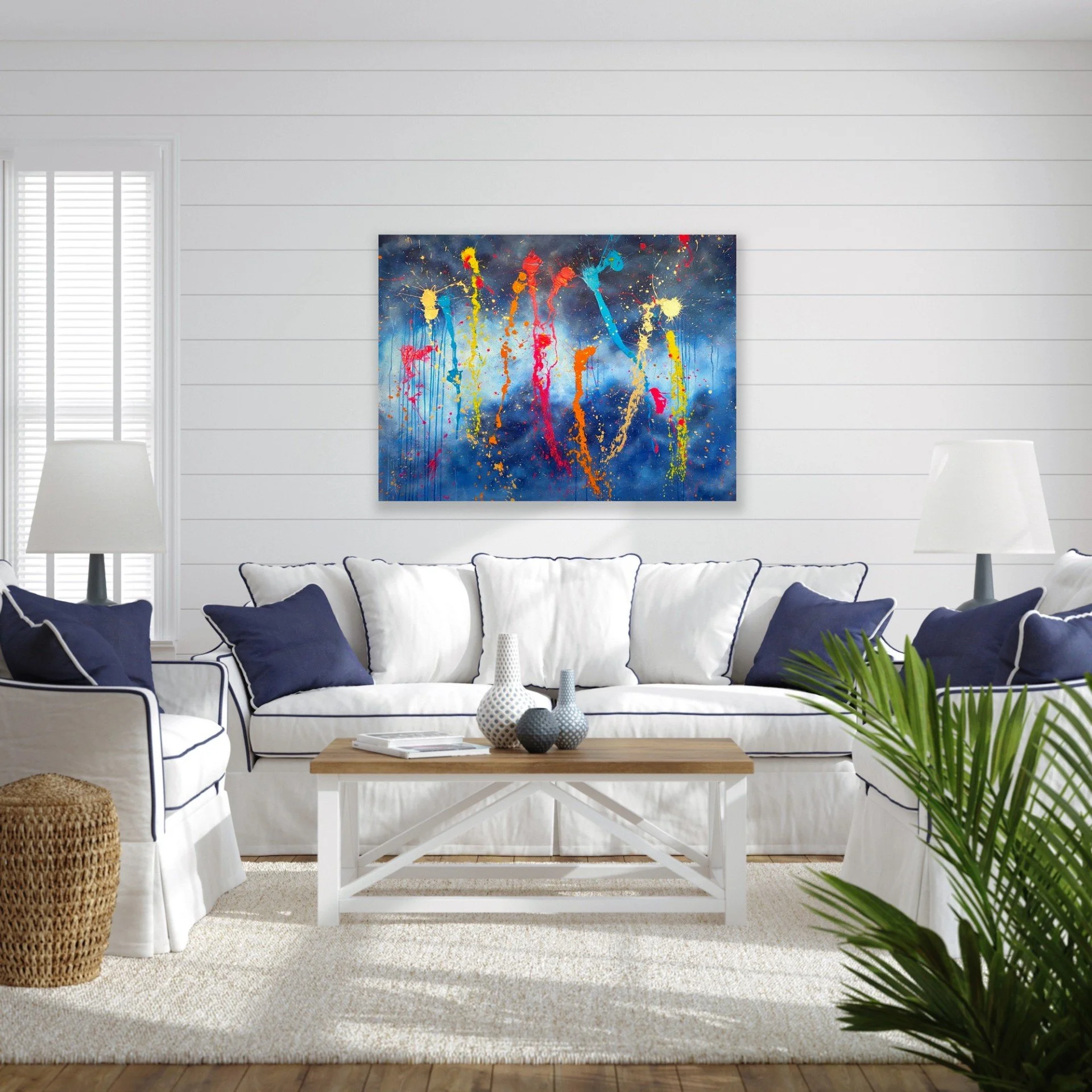 Intuitive abstract painting by Vicky Paul exploring energy, emotion, memory and identity