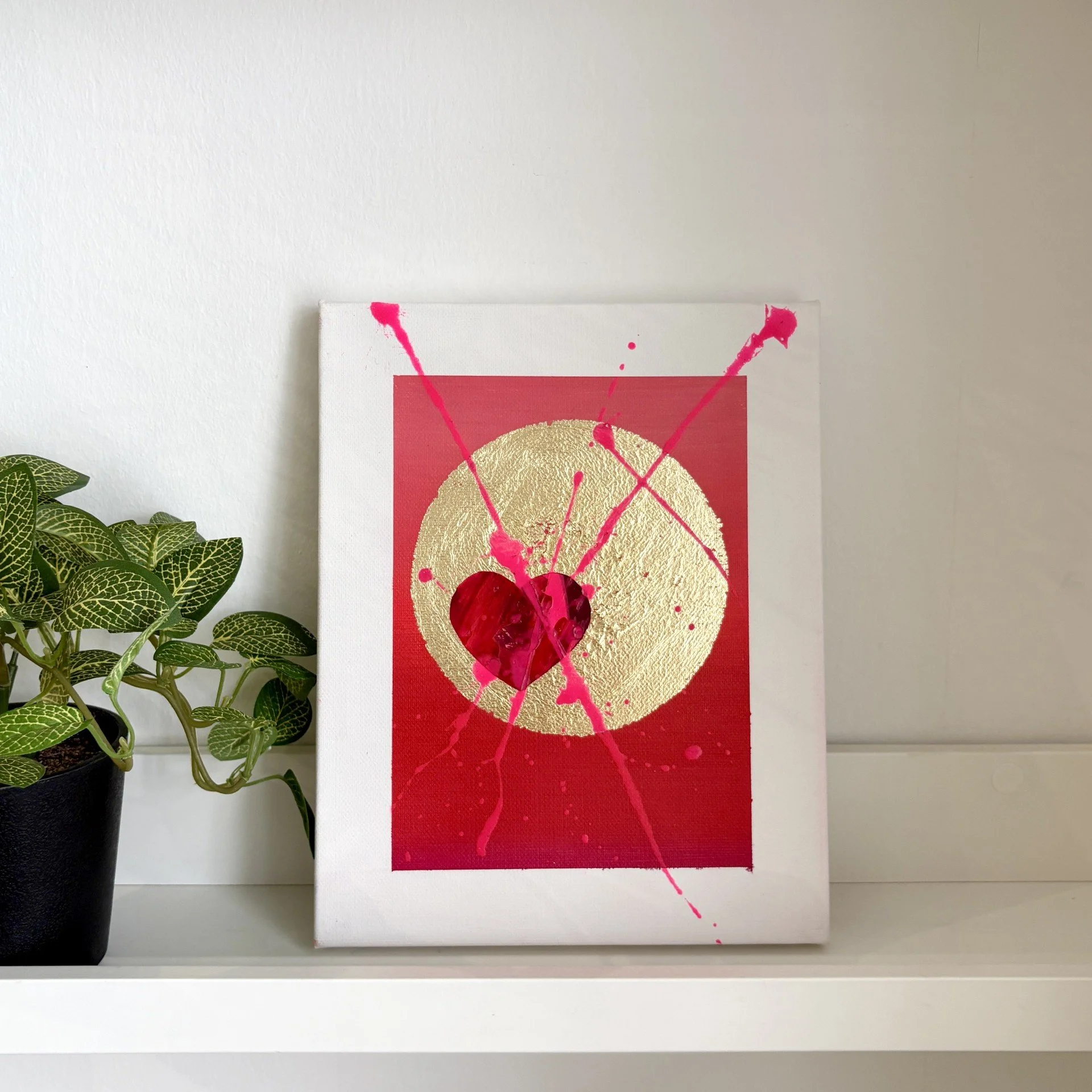 Crazy Stupid Love – Affordable Pop Art Painting for Valentine’s Day