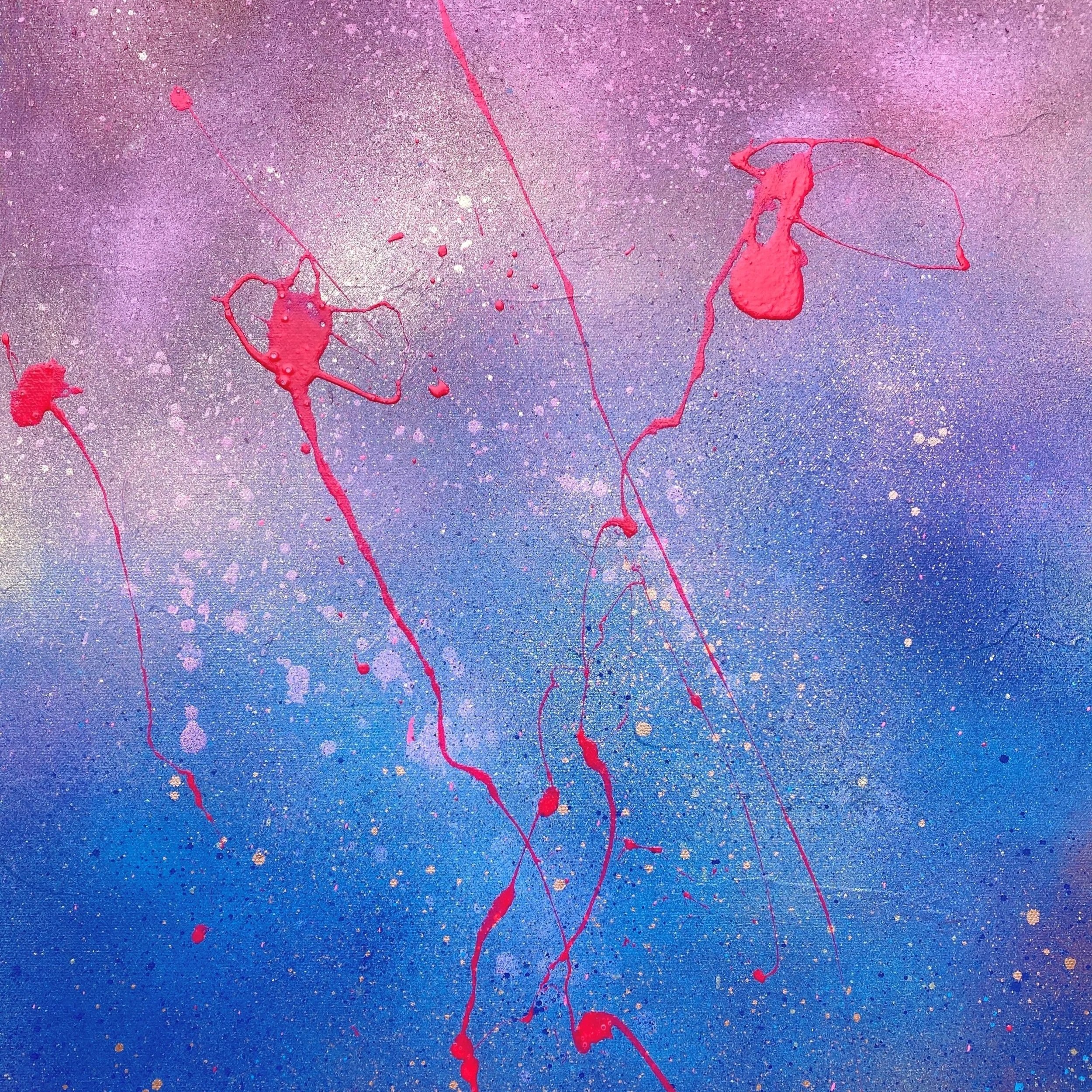 Soul Energy Portrait by contemporary artist Vicky Paul