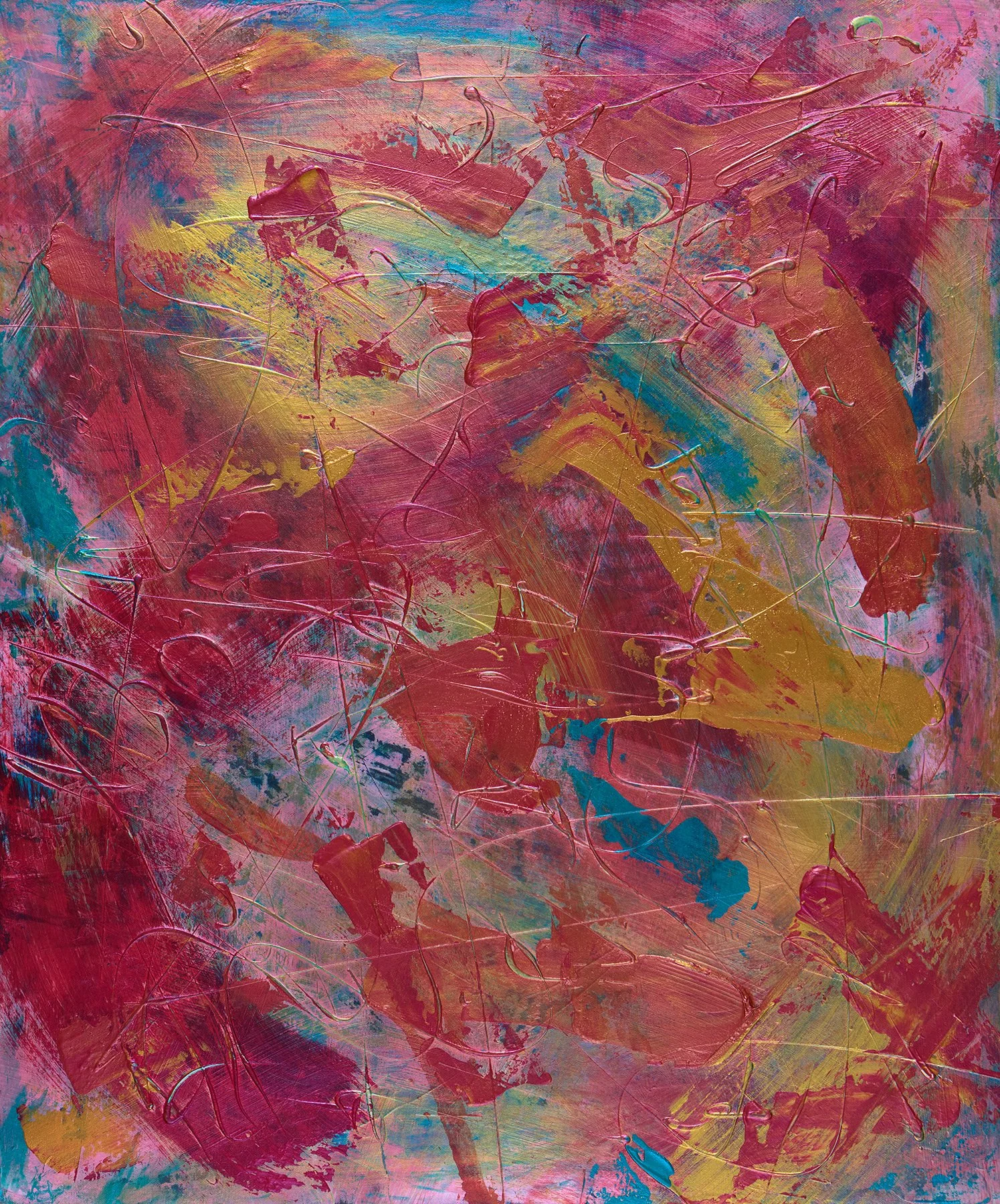 Soul Energy Portrait by contemporary artist Vicky Paul
