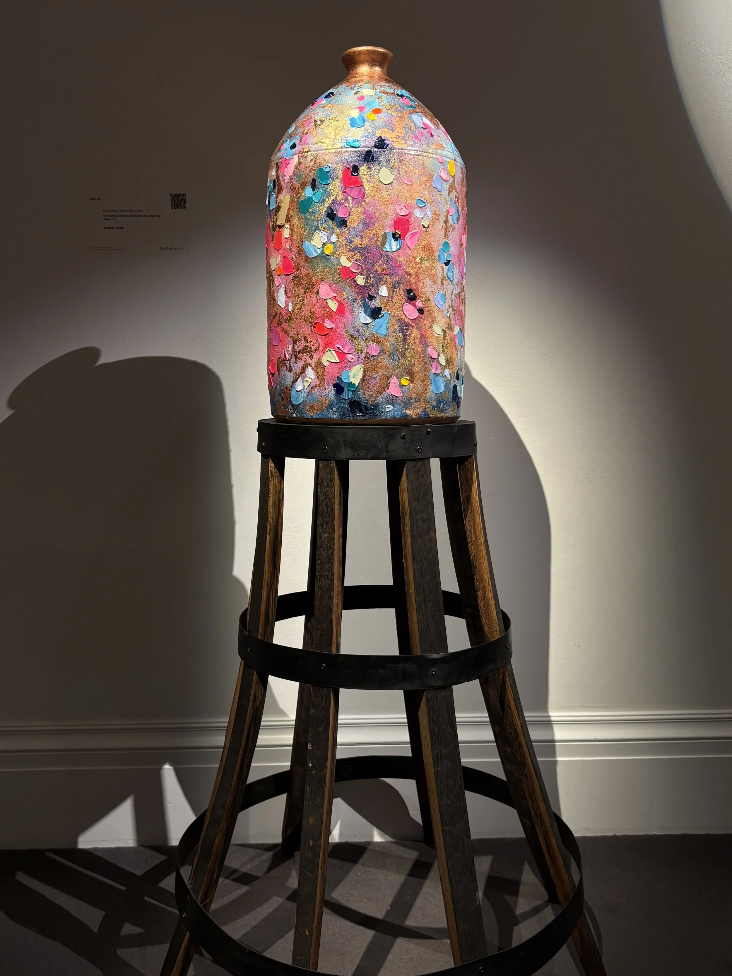 Elementum by Vicky Paul exhibited at Sotheby's New Bond Street